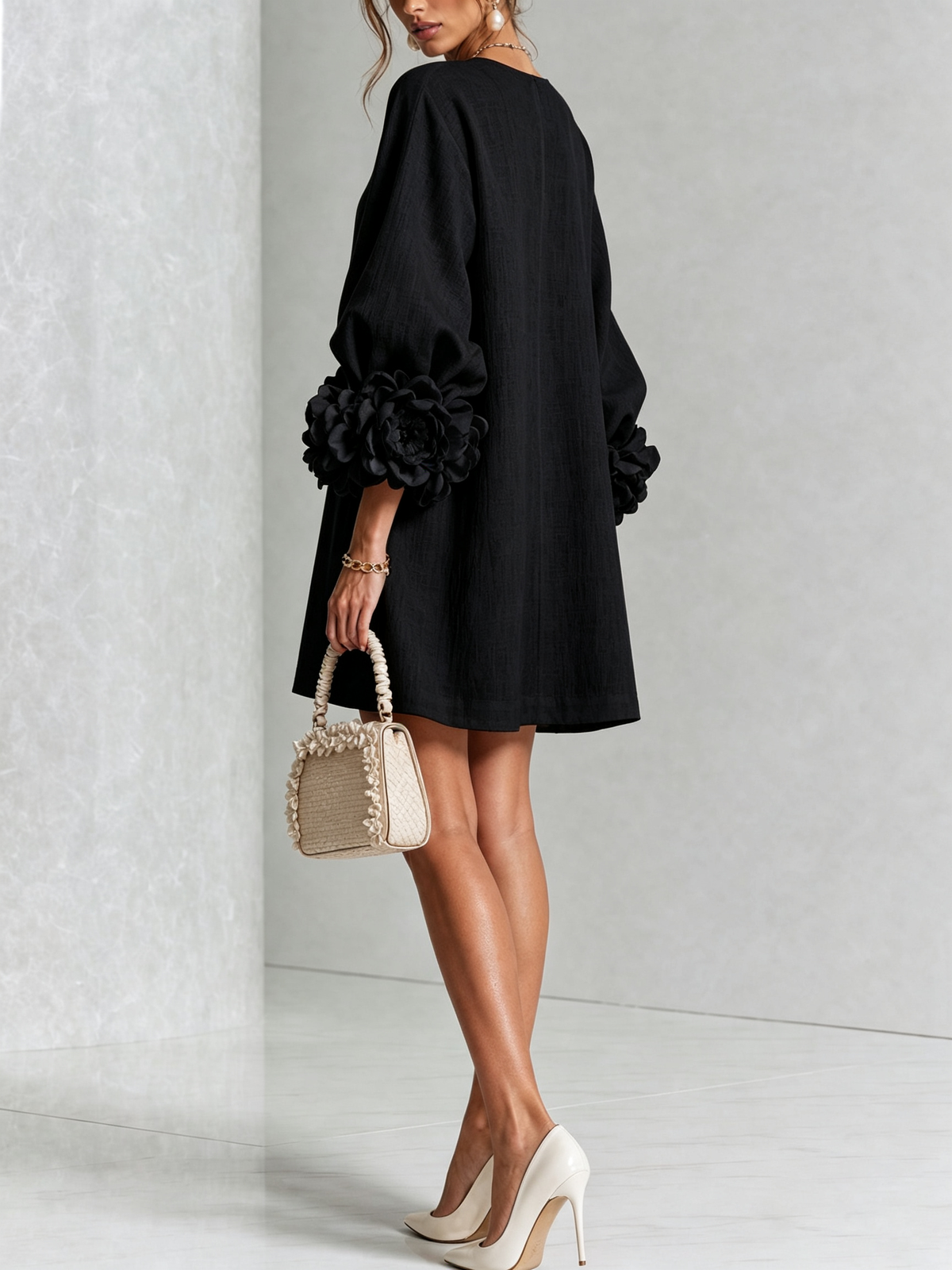 Westique | Florence Floral Button-Down Mini Dress