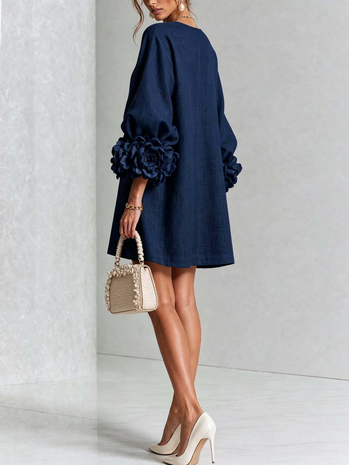 Westique | Florence Floral Button-Down Mini Dress