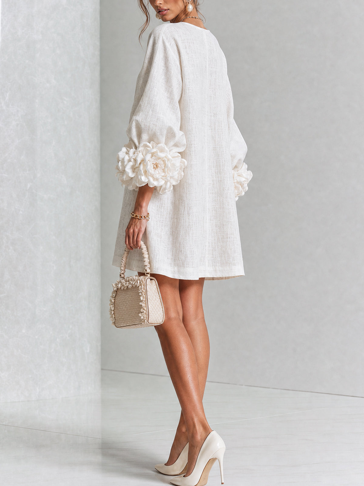Westique | Florence Floral Button-Down Mini Dress